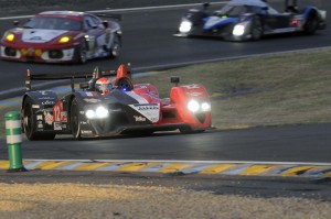 No. 12 Courage Oreca LC70, No. 81 Advanced Engineering Ferrari F30, Unknown Peugeot 908 HDI FAP