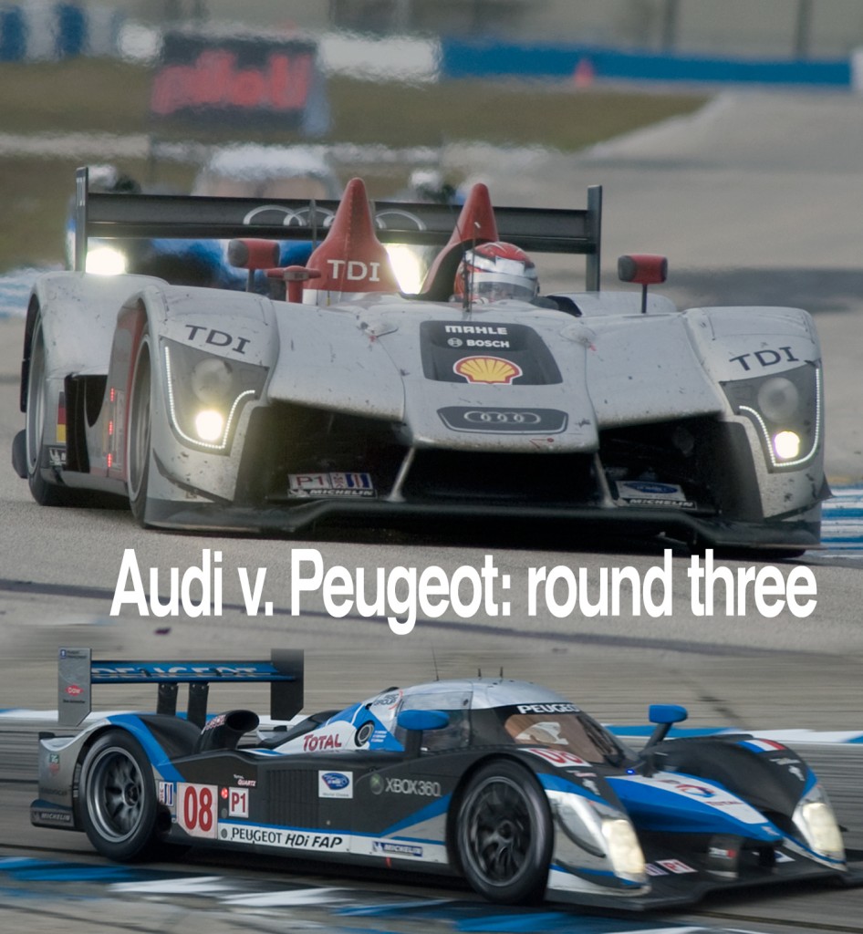 Audi and Peugeot will go head to head for the third straight year for the prestigous Le Mans title.