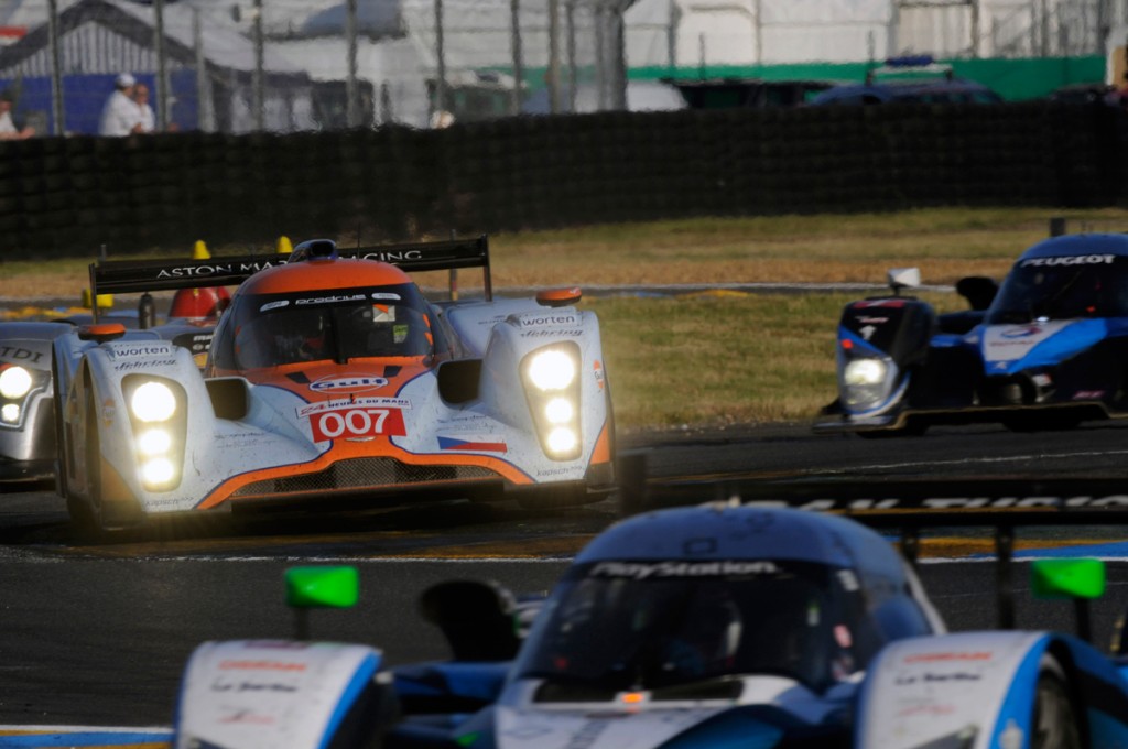 The 007 Aston Martin LMP1 car finished fourth overall in its first year of competition at Le Mans.