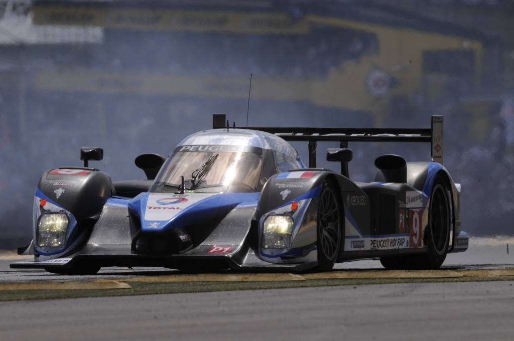 The No. 9 Peugeot performed flawlessly during its winning run at the 2009 24 Hours of Le Mans.