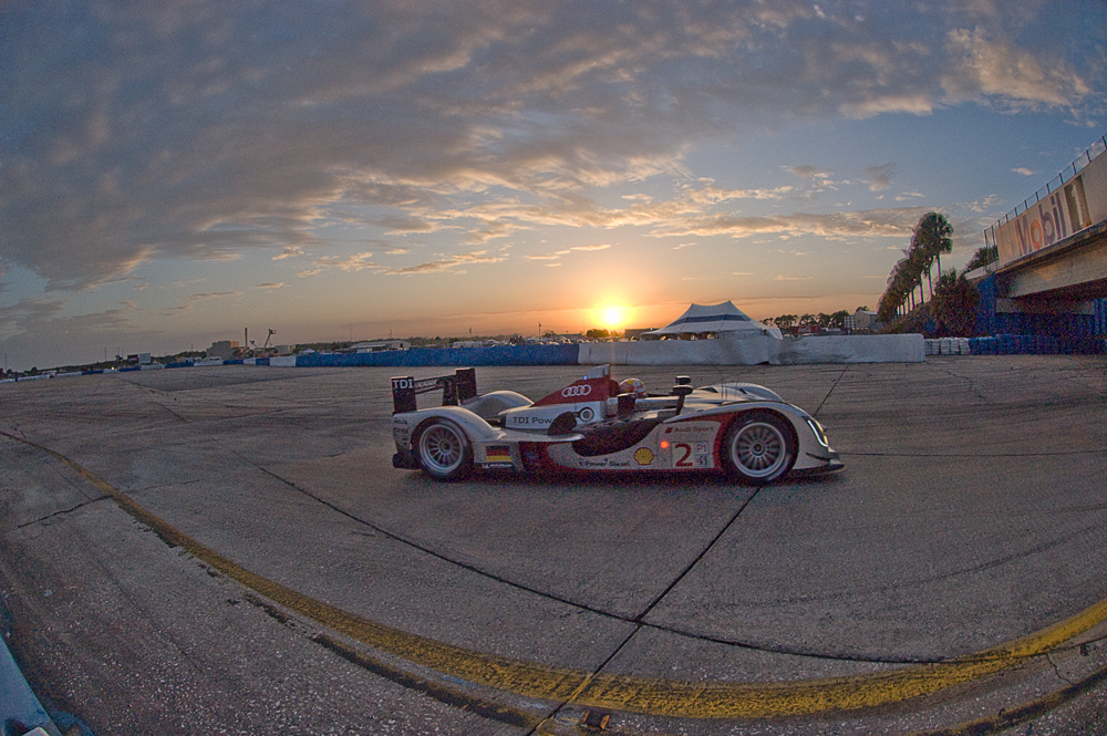 The Audi R-15 scored a spectacular victory at Sebring -- but it did not translate into a win at Sebring.